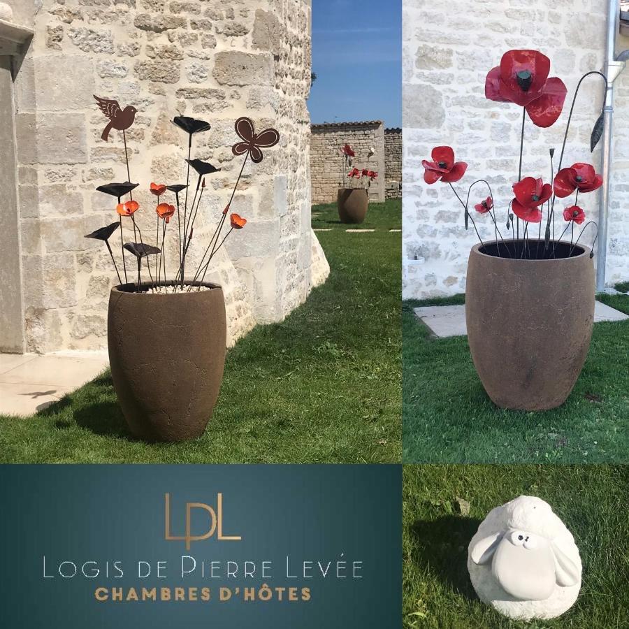 Logis De Pierre Levee Bed & Breakfast Bessines Eksteriør bilde