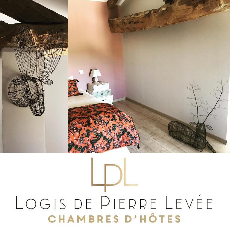 Logis De Pierre Levee Bed & Breakfast Bessines Eksteriør bilde