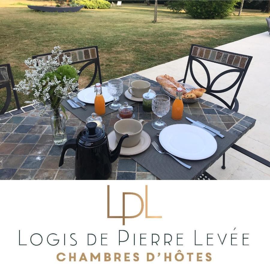 Logis De Pierre Levee Bed & Breakfast Bessines Eksteriør bilde