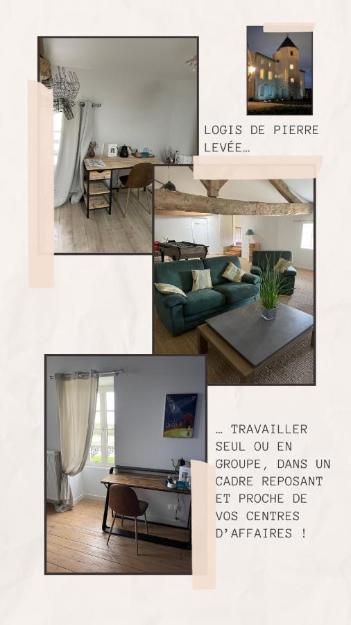 Logis De Pierre Levee Bed & Breakfast Bessines Eksteriør bilde