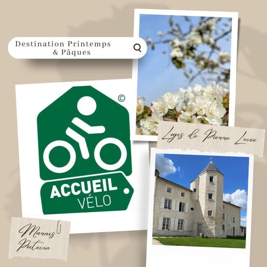 Logis De Pierre Levee Bed & Breakfast Bessines Eksteriør bilde